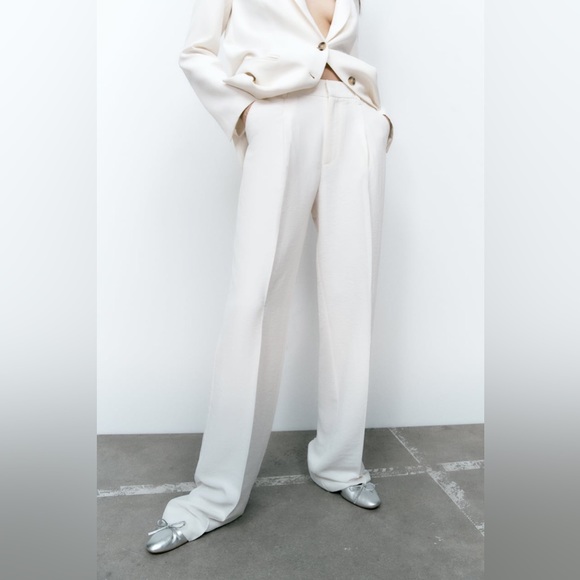 ZARA FULL LENGTH TROUSERS - Picture 3 of 5